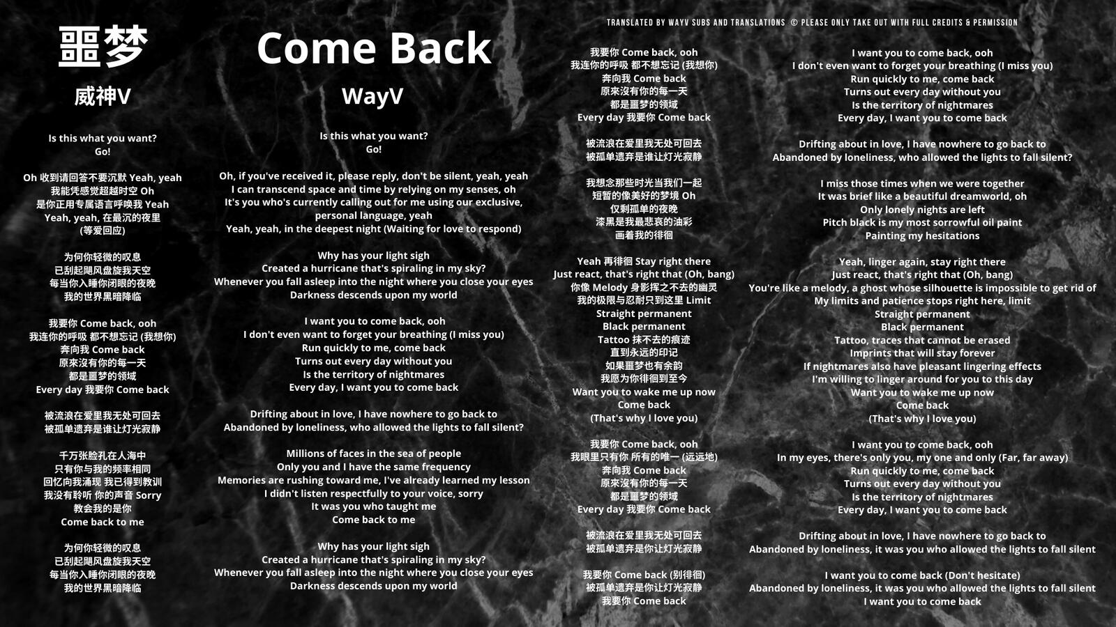 Come Back