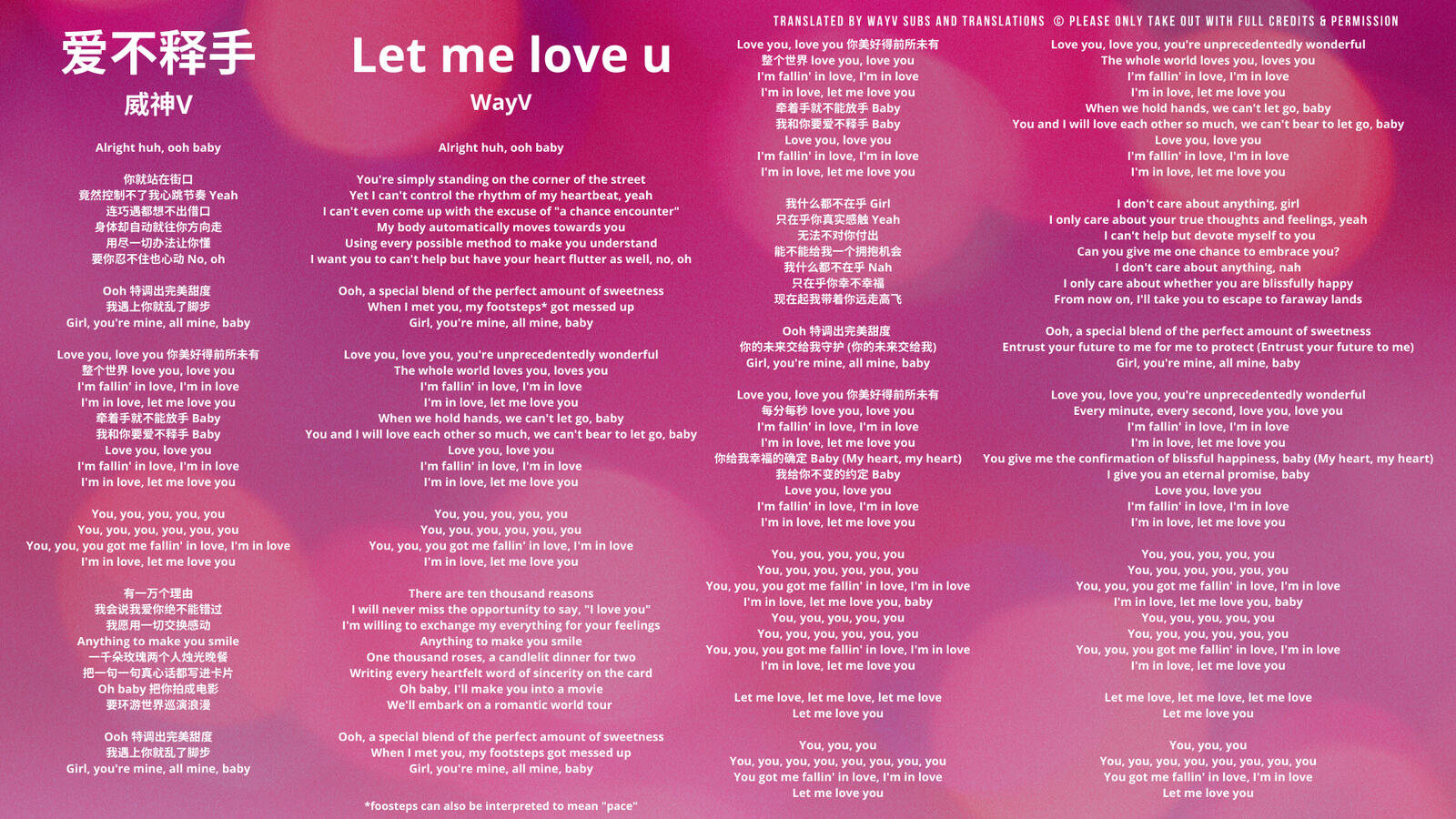 Let me love u
