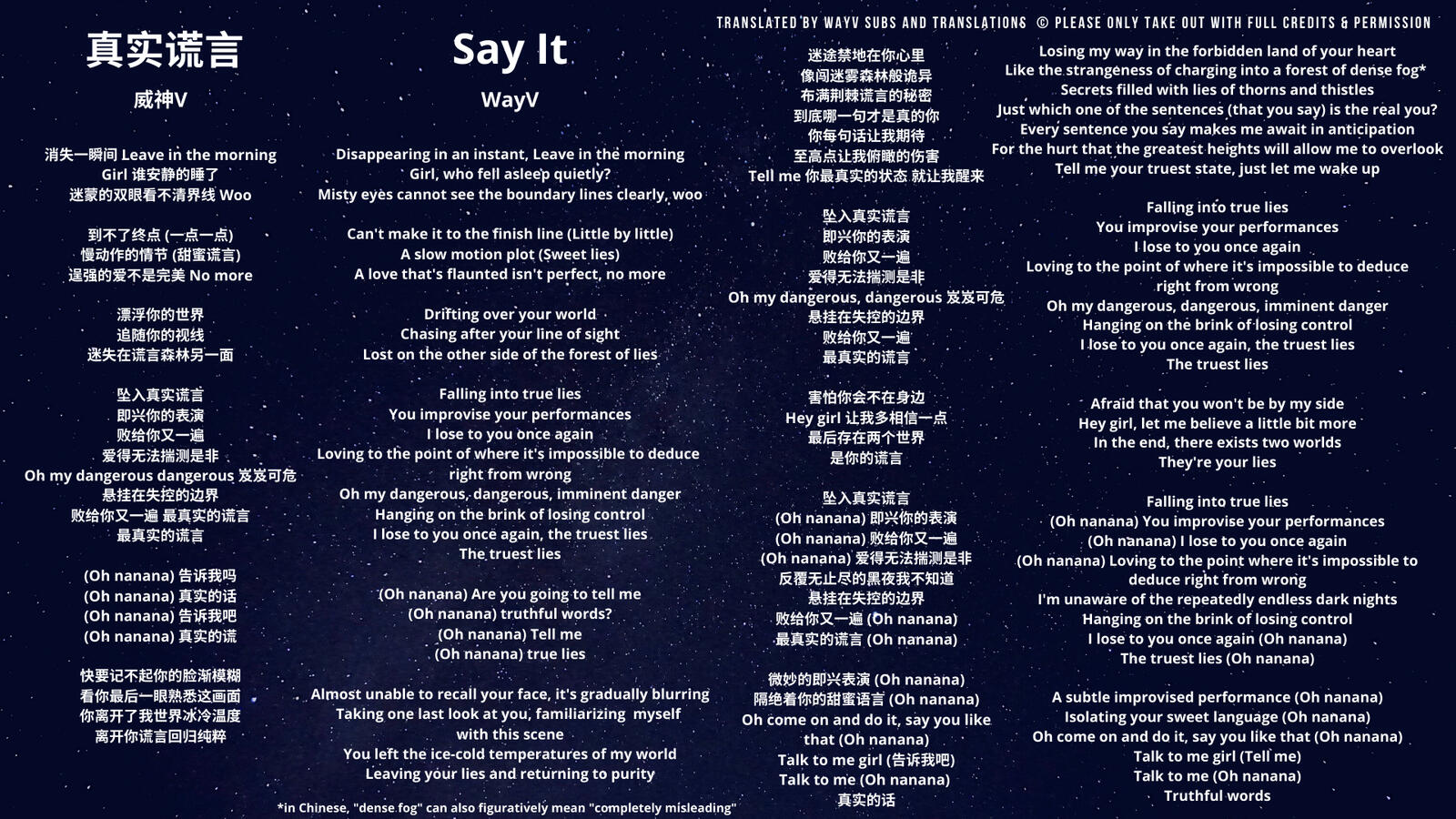 Say It